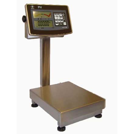 PH CHECK-WEIGHER STAINLESS FOOD SAFE BENCH SCALE P1