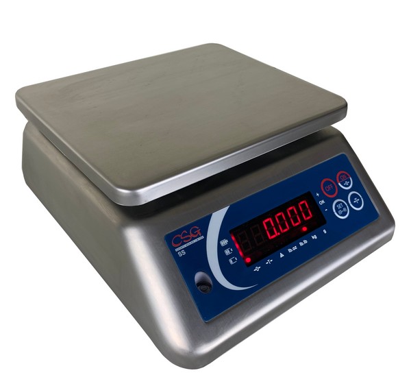 CSG SUPER-SS WATERPROOF FOOD SAFE BENCH SCALE P1