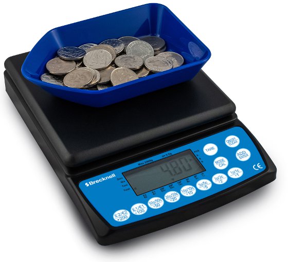 BRECKNELL CC-804 COIN COUNTER P1