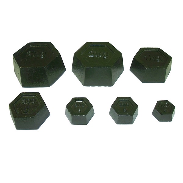 DISCOUNT PREMIER QUALITY METRIC HEXAGONAL CALIBRATION WEIGHT SET P1