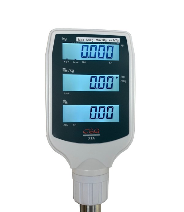 CSG XTA-P RETAIL SCALE - REDUCED P3