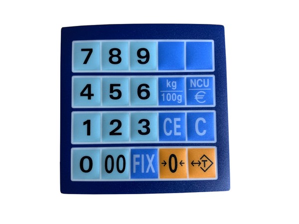 EXCELL FD AND FDP REPLACEMENT KEYBOARD OVERLAY P1