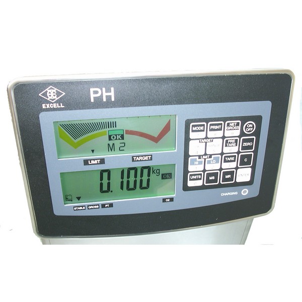 PH CHECK-WEIGHER STAINLESS FOOD SAFE BENCH SCALE P2