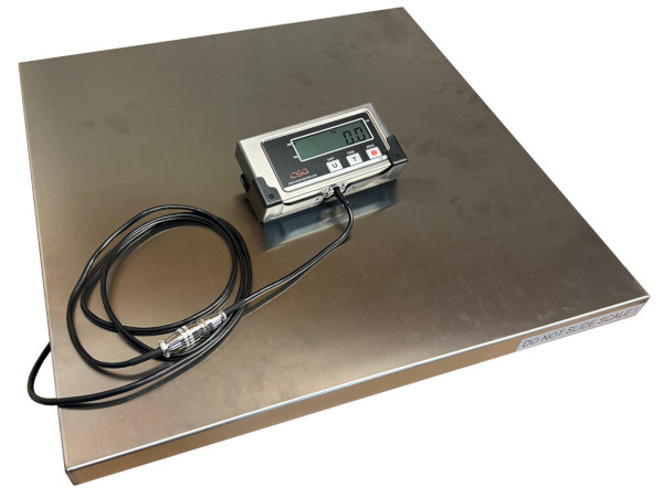 MEASURETEK ECS-A LOW-PROFILE BENCH PLATFORM SCALE P1