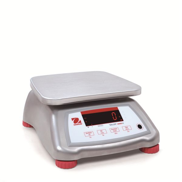 OHAUS VALOR 4000 TRADE APPROVED STAINLESS WATERPROOF TABLE TOP SCALE P1