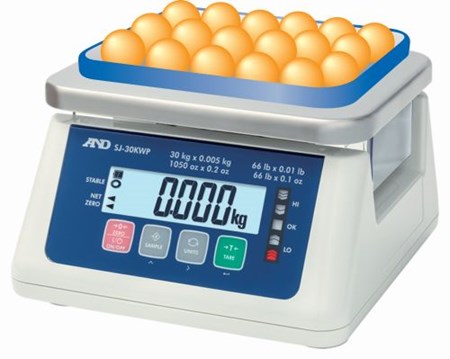 A&D SJ-WP SERIES - IP67 RATED | weighingscales.com