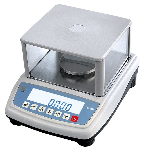 Precision laboratory balance - NHB-M series - WUNDER - with LCD display /  compact / with external calibration weight